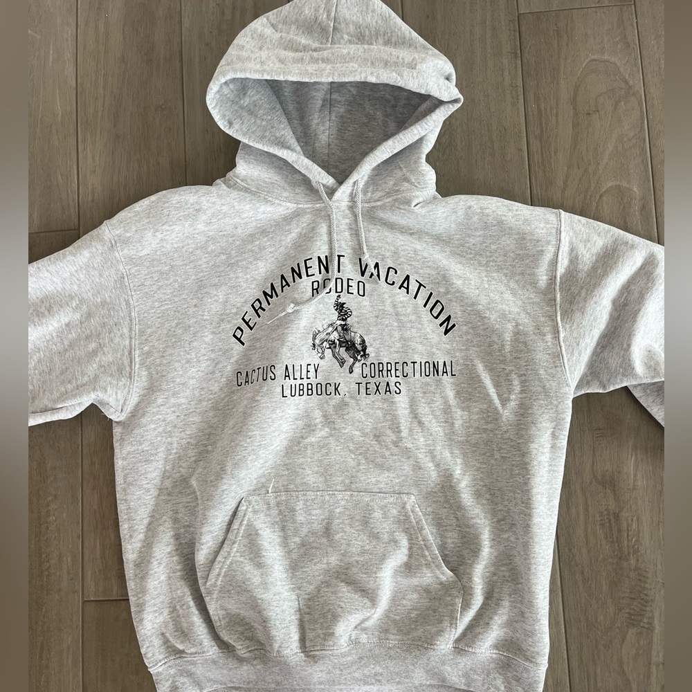 Permanent vacation hoodie
